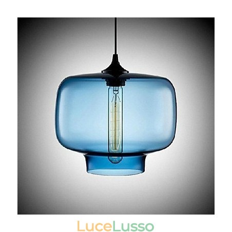 Pendente di design della bottiglia 1 luce Concise Iron Painting