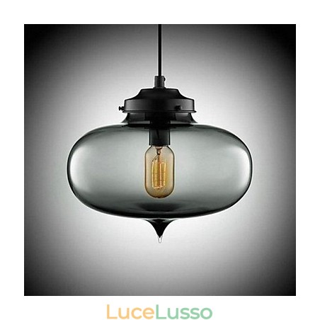 Bubble Design Pendant 1 Luce Minimalista Ferro Dipinto Bubble Design Pendant 1 Luce Minimalista Ferro Dipinto