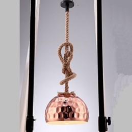 Lampadario Country Americano Lampadario Corda Creativo