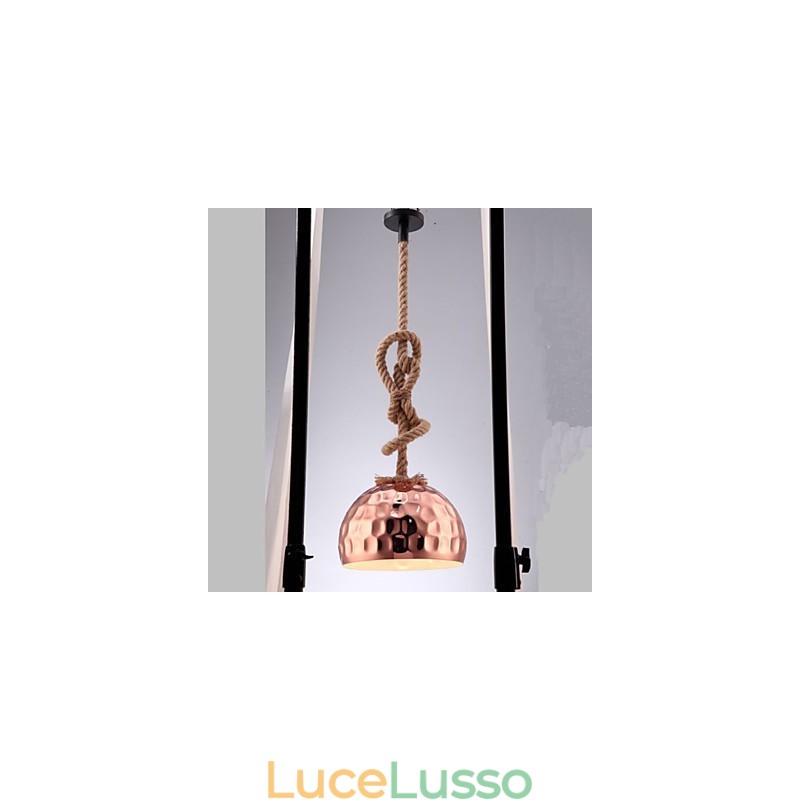 Lampadario Country Americano Lampadario Corda Creativo