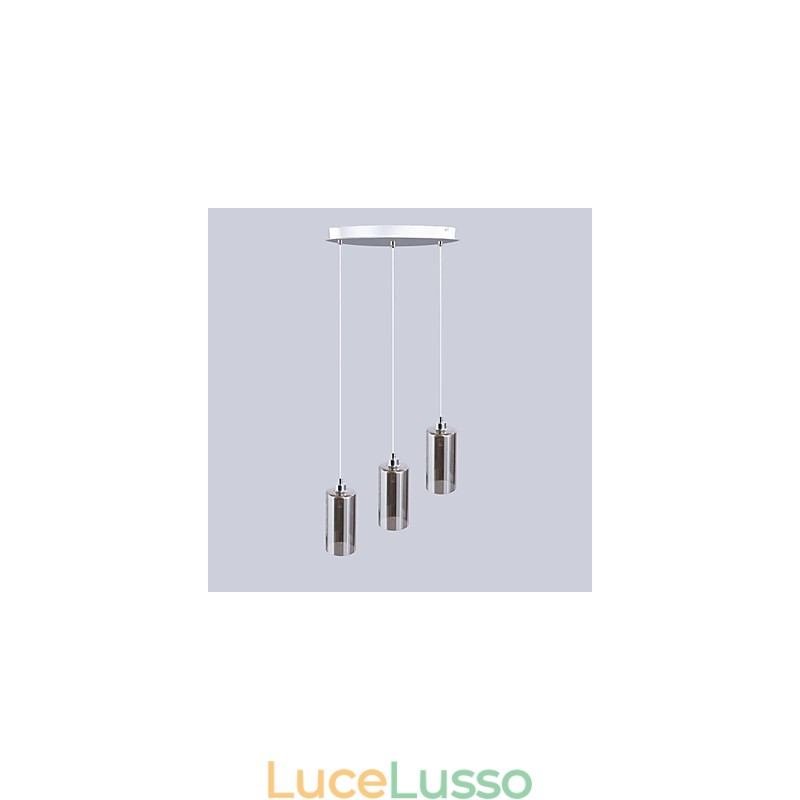 Luci moderne semplici in vetro creativo