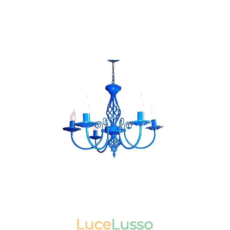 Moderno Contemporaneo Tradizionale Classico Rustico Lodge Vintage Country Dipinto MetalloLampadario Pendente