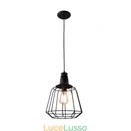 Rustic Lodge Retro Country Mini Style Dipinto Lampada a sospensione in metallo Garage Rustic Lodge Retro Country Mini Style Dipinto Lampada a sospensione in metallo Garage