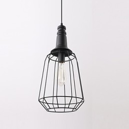Rustic Lodge Retro Country Mini Style Dipinto Lampada a sospensione in metallo Garage