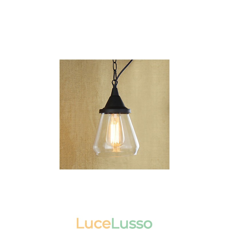 Lampade a sospensione tradizionali classiche vintage retrò country garage metallo