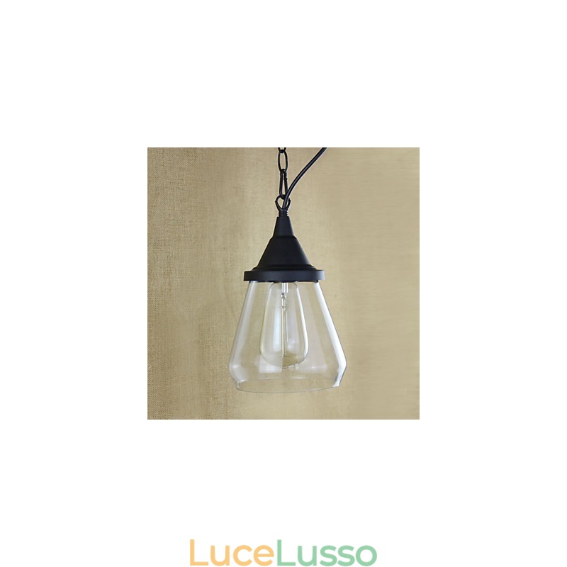 Lampade a sospensione tradizionali classiche vintage retrò country garage metallo