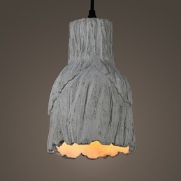 Lampada a sospensione in ceramica industriale vintage Edison, lampada a sospensione, illuminazione a sospensione per la casa