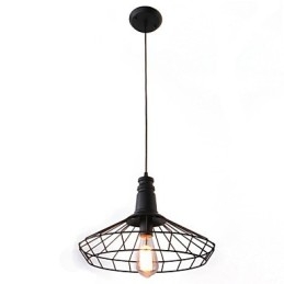 Rustic Lodge Retro Country Mini Style Dipinto Lampada a sospensione in metallo Garage