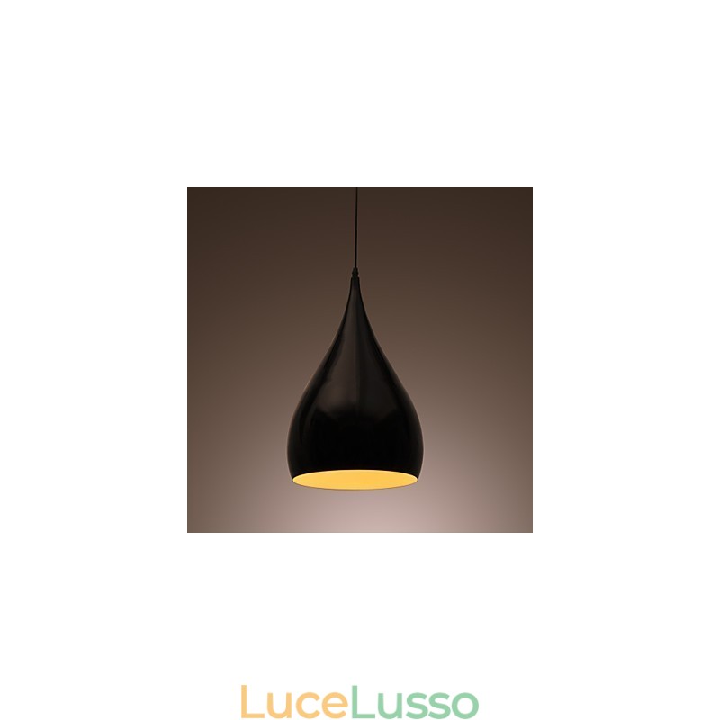Mini lampada a sospensione in stile moderno, contemporaneo, retrò, ciotola