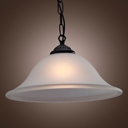 Lampada a sospensione in bronzo in stile mini ciotola classica tradizionale