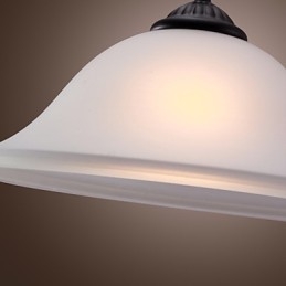 Lampada a sospensione in bronzo in stile mini ciotola classica tradizionale