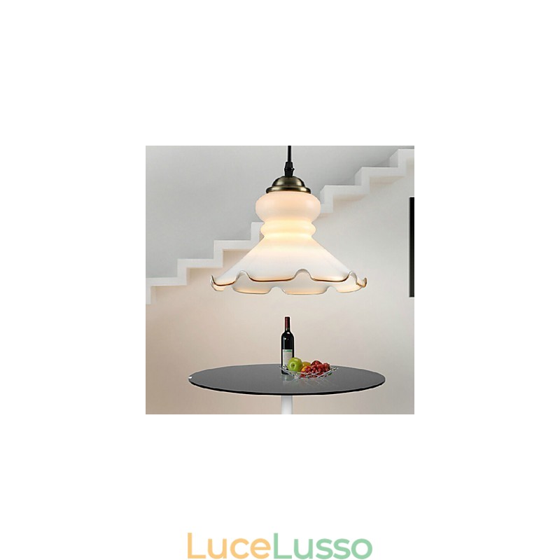 Lampade a sospensione tradizionali classiche vintage retrò country metallo