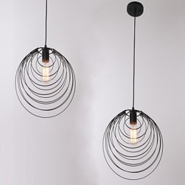 Lampade a sospensione Mini stile rustico Lodge Retro Country Garage Metallo