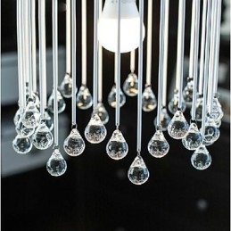 Moderno Contemporaneo Tradizionale Classico Cristallo Mini Stile Dipinto Metallo Lampada a Sospensione
