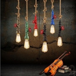 Lampada retrò americana Industrial Wind