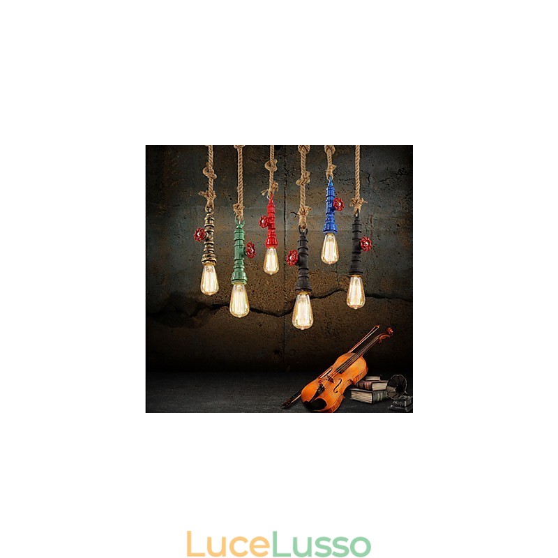 Lampada retrò americana Industrial Wind
