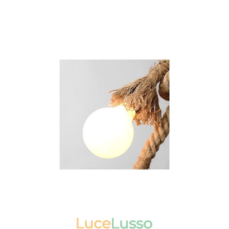 Lampade a sospensione Mini Style Retro Garage Tessuto