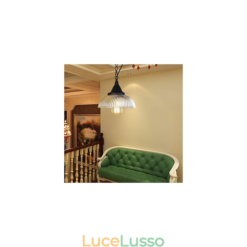 Lampade a sospensione tradizionali classiche vintage retrò country garage metallo