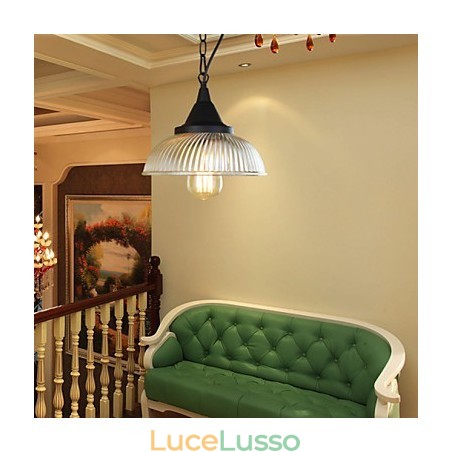 Lampade a sospensione tradizionali classiche vintage retrò country garage metallo Lampade a sospensione tradizionali classiche vintage retrò country garage metallo