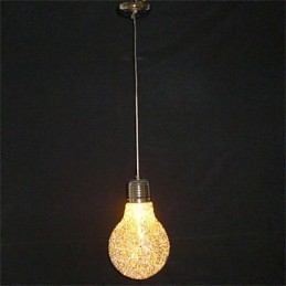 Lampadario in filo di alluminio in stile country americano