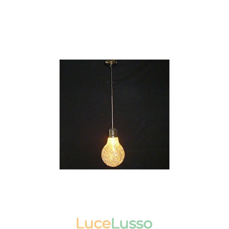 Lampadario in filo di alluminio in stile country americano