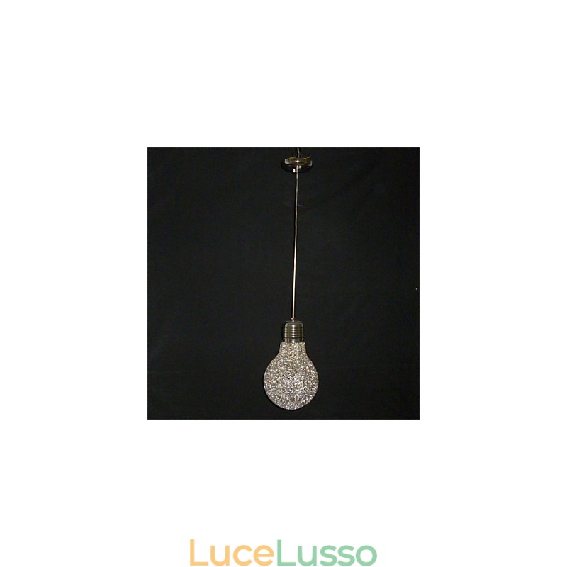 Lampadario in filo di alluminio in stile country americano