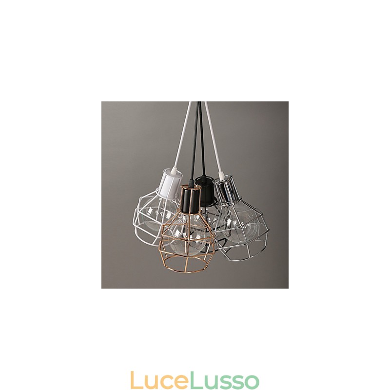 Moderna lampada a sospensione in rete metallica Lampade a sospensione semplici Lampada a sospensione da bar
