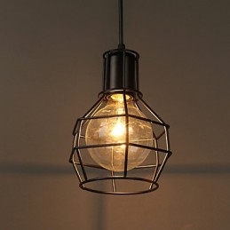 Moderna lampada a sospensione in rete metallica Lampade a sospensione semplici Lampada a sospensione da bar