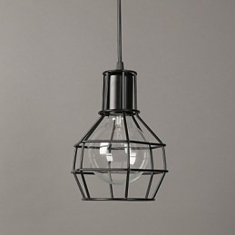 Moderna lampada a sospensione in rete metallica Lampade a sospensione semplici Lampada a sospensione da bar