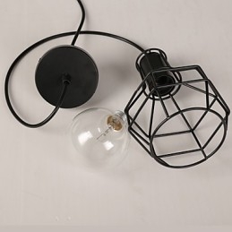 Moderna lampada a sospensione in rete metallica Lampade a sospensione semplici Lampada a sospensione da bar