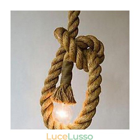 Lampada a sospensione 1 luce stile campagna americana lampada retrò originalità metallo Lampada a sospensione 1 luce stile campagna americana lampada retrò originalità metallo