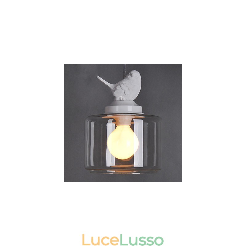 Moderna lampada a sospensione in vetro Lampade a sospensione semplici Lampada a sospensione da bar