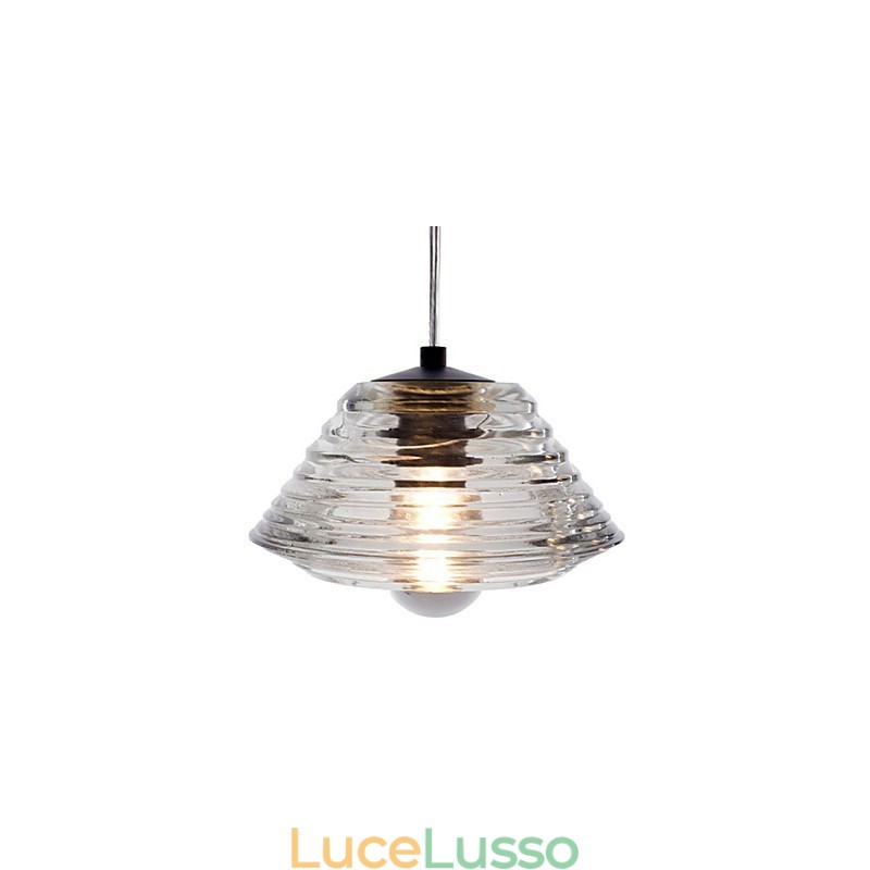 Lampada a sospensione moderna in vetro contemporaneo