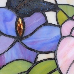 Lampadario in vetro colorato di arti creative rurali che restaura i modi antichi Lampada Luce