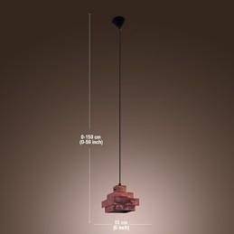 Lampada a sospensione in stile mini classico tradizionale