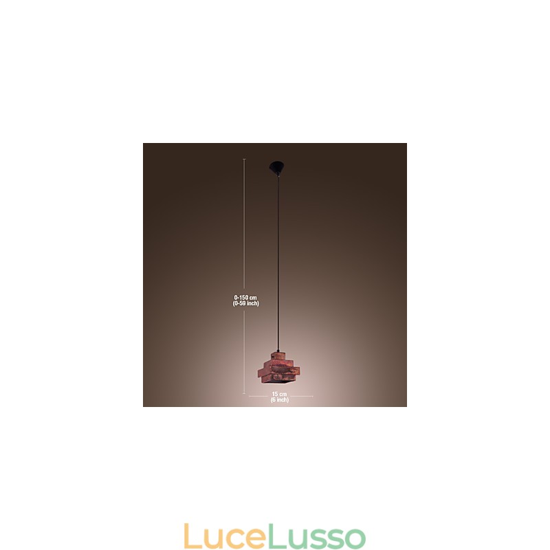 Lampada a sospensione in stile mini classico tradizionale