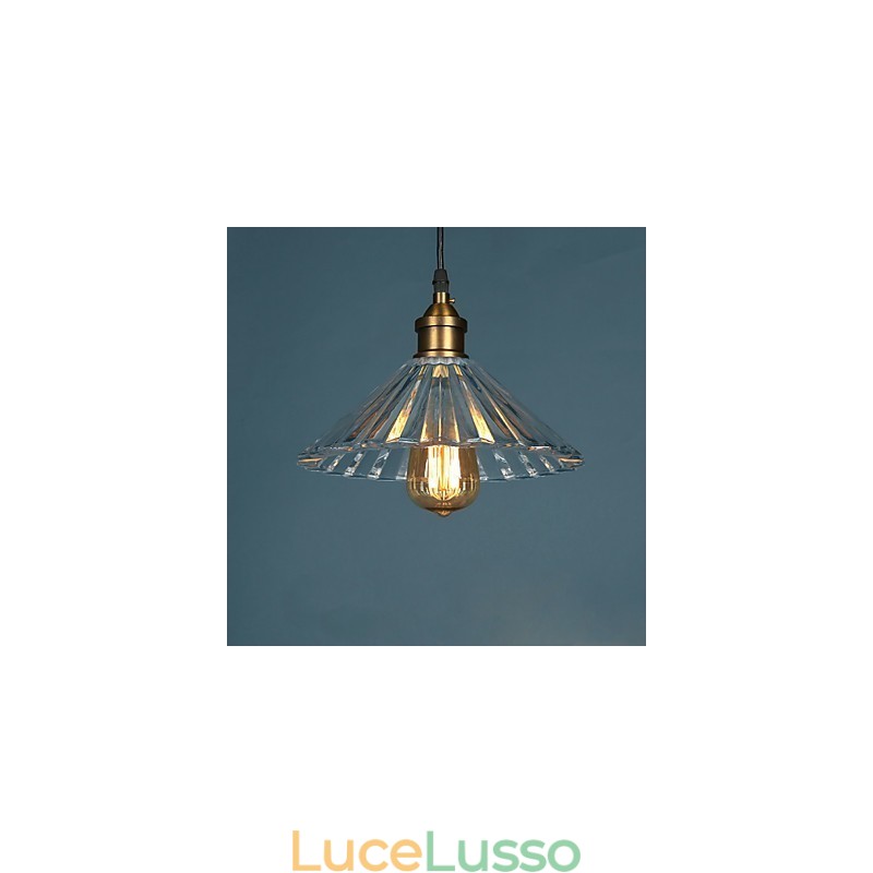 Moderna lampada a sospensione in vetro Lampade a sospensione semplici Lampada a sospensione da bar