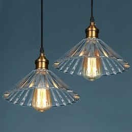 Moderna lampada a sospensione in vetro Lampade a sospensione semplici Lampada a sospensione da bar