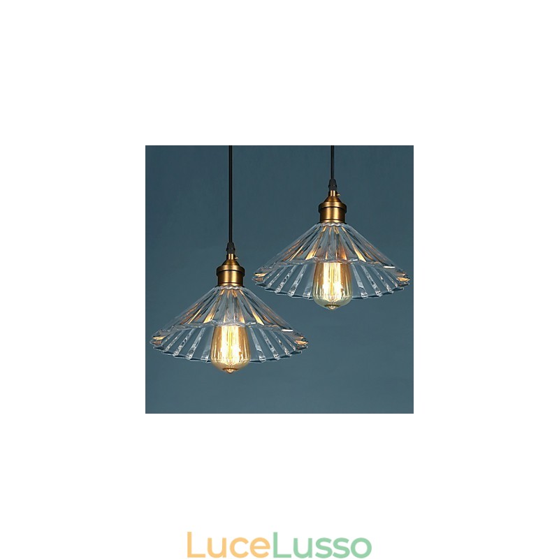 Moderna lampada a sospensione in vetro Lampade a sospensione semplici Lampada a sospensione da bar