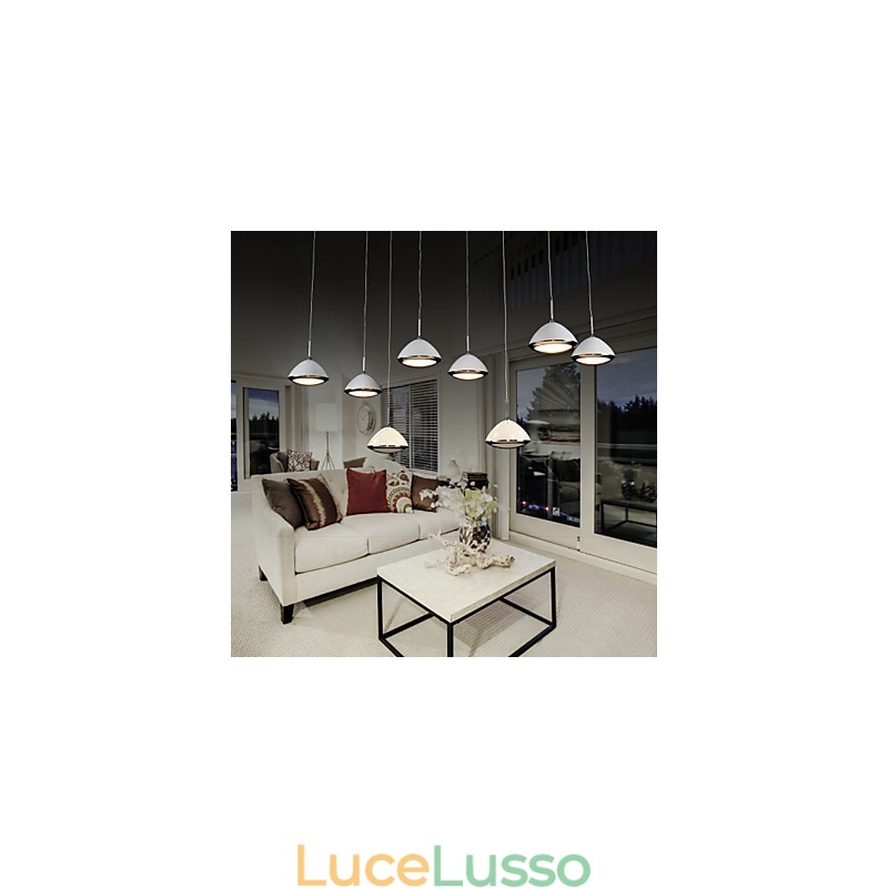 Lampade a sospensione moderne contemporanee in metallo