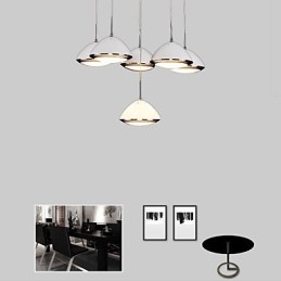 Lampade a sospensione moderne contemporanee in metallo