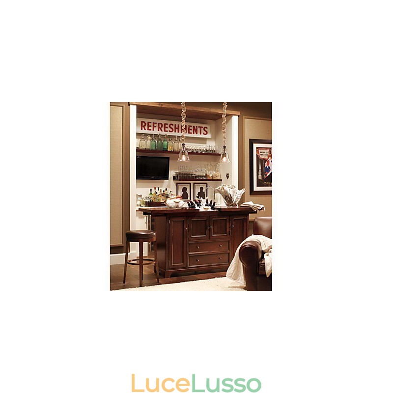 Lampada a sospensione in stile mini ciotola vintage classica tradizionale