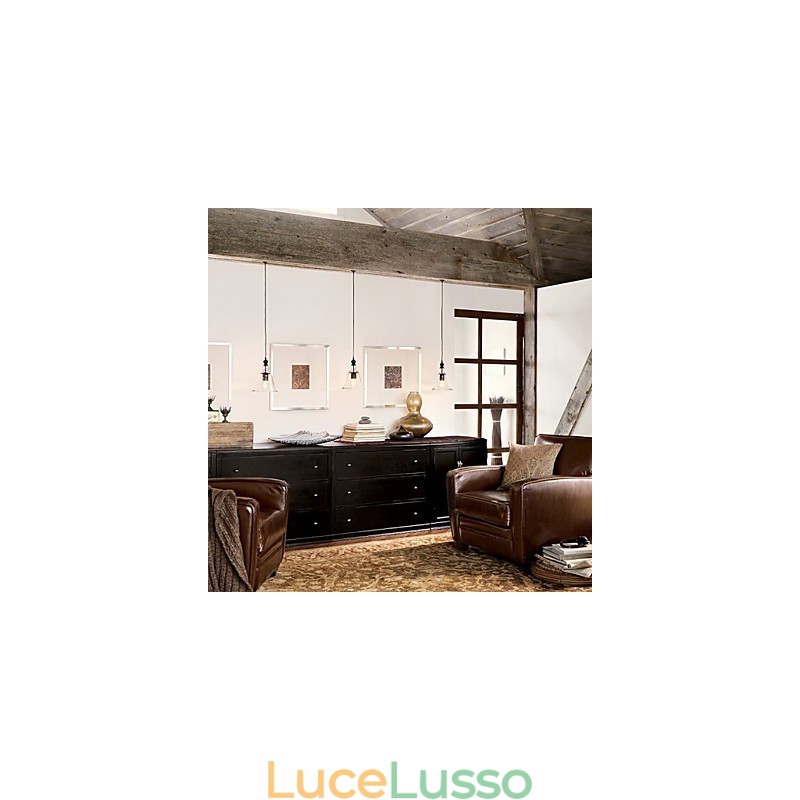 Lampada a sospensione in stile mini ciotola vintage classica tradizionale