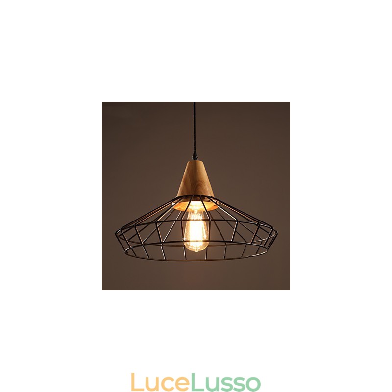 Lampadario in metallo in stile mini vintage classico tradizionale