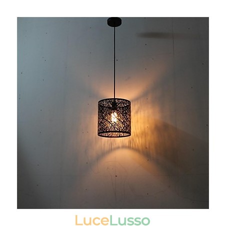 Lampadario in ferro con testa singola in stile retrò country americano Lampadario in ferro con testa singola in stile retrò country americano