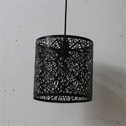 Lampadario in ferro con testa singola in stile retrò country americano
