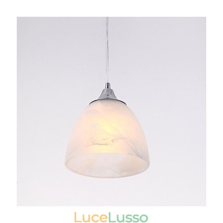 Lampada a sospensione moderna a forma di baldacchino oblungo con tre luci