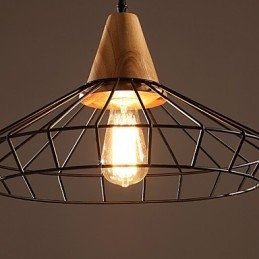 Lampadario in metallo in stile mini vintage classico tradizionale