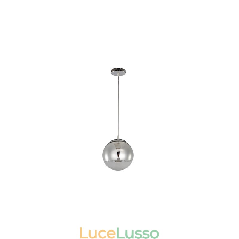 Lampada a sospensione con 1 luce a forma di palla
