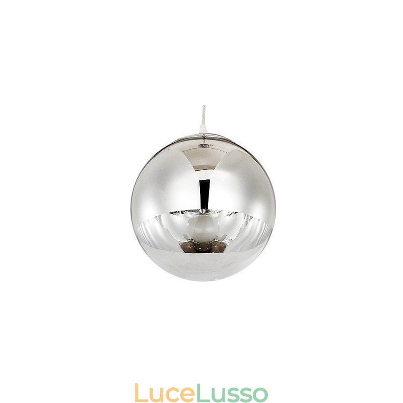 Lampada a sospensione con 1 luce a forma di palla